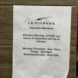 LA Fitness - Changed their hours once again. No longer 24hrs