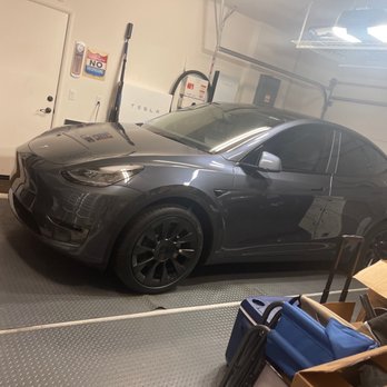 Cris The Tint Master - Tesla Model Y front windows tinted, 3M on hood, pillars, headlights, front bumpers, back of mirrors - Car Window Tinting Near Me - Calimesa, California Cris The Tint Master - Tesla Model Y front windows tinted, 3M on hood, pillars, headlights, front bumpers, back of mirrors - Car Window Tinting Near Me - Calimesa, California