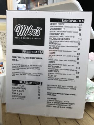 Menu photo 6 Mike's Pasta & Sandwich Shoppe Nutley, NJ