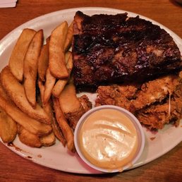 Chicken tender and Rib Combo Chicken tender and Rib Combo