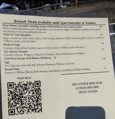 Menu photo 6 The Marlay House Decatur, GA