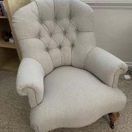 Reupholstered chair Reupholstered chair