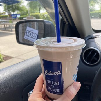 Culver's - Large chocolate shake - Burgers Near Me - Hendersonville, Tennessee