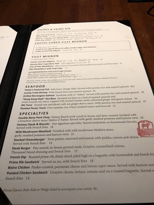Menu photo 6 Stoney River Nashville, TN