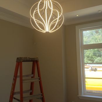 Innovative Electrical Group - Eccentric lighting in this beautiful Kleinburg home. - Electricians Near Me