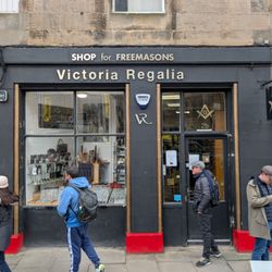 Victoria Regalia - Outside, ring the doorbell if locked during business hours