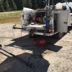 Olsen Enterprises - Road side axle install on a broke down travel trailer.