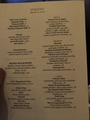 Menu photo 4 Elixir Lounge Andersonville Chicago, IL