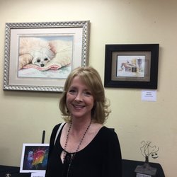 Art House - Student Art exhibit. Beautiful pastel by Kay Cross