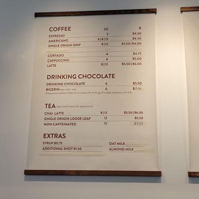 Menu photo 2 Ancient Gate Coffee Seattle, WA Menu photo 2 Ancient Gate Coffee Seattle, WA