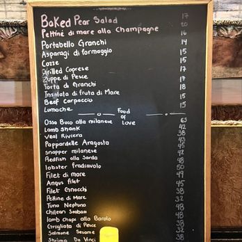 Da Vinci Ristorante - Specialty Menu Board (June 2026) - Italian Near Me - Katy, Texas Da Vinci Ristorante - Specialty Menu Board (June 2026) - Italian Near Me - Katy, Texas
