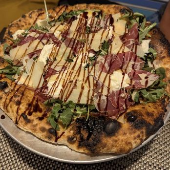 Jolie American Bistro - White Gold Pizza + Balsamic Drizzle - Beer Bar Near Me - Palm Bay, Florida