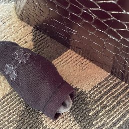 Dirty socks from previous guest