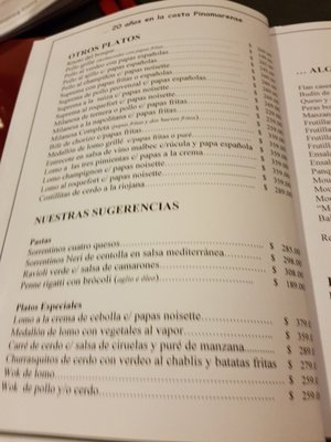 Menu photo 1 Pasta Nostra Buenos Aires, C Menu photo 1 Pasta Nostra Buenos Aires, C