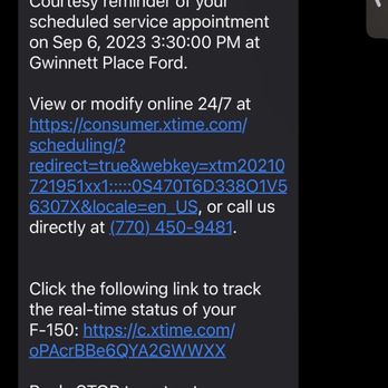 Gwinnett Place Ford - Confirmation of my appointment - Auto Repair Near Me - Duluth, Georgia Gwinnett Place Ford - Confirmation of my appointment - Auto Repair Near Me - Duluth, Georgia