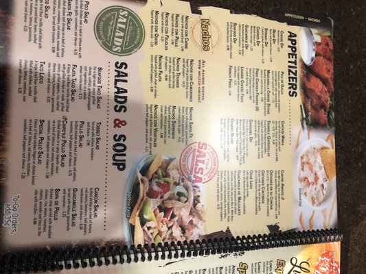 Menu photo 1 Santa Fe Mexican Grill Kingsport, TN Menu photo 1 Santa Fe Mexican Grill Kingsport, TN