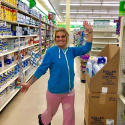 Dollar Tree - Getting last-minute supplies