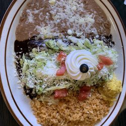 Enchiladas de mole