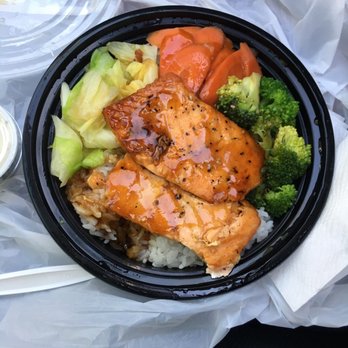 The Grill & Deli - Teriyaki Salmon Bowl (to-go) - Delis Near Me - San Diego, California The Grill & Deli - Teriyaki Salmon Bowl (to-go) - Delis Near Me - San Diego, California