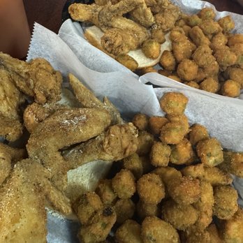Munchies on 5th Bar & Grille - Whole wings & fried okra - Cocktail Bars Near Me - Birmingham, Alabama Munchies on 5th Bar & Grille - Whole wings & fried okra - Cocktail Bars Near Me - Birmingham, Alabama
