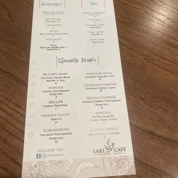 Lake St Cafe - Addison - Drinks - Breakfast & Brunch Near Me - Addison, Illinois