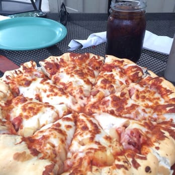 Beau Jo's - Evergreen - Mountain crust pizza.  I think it's called Polynesian something? - Pizza Near Me - Evergreen, Colorado