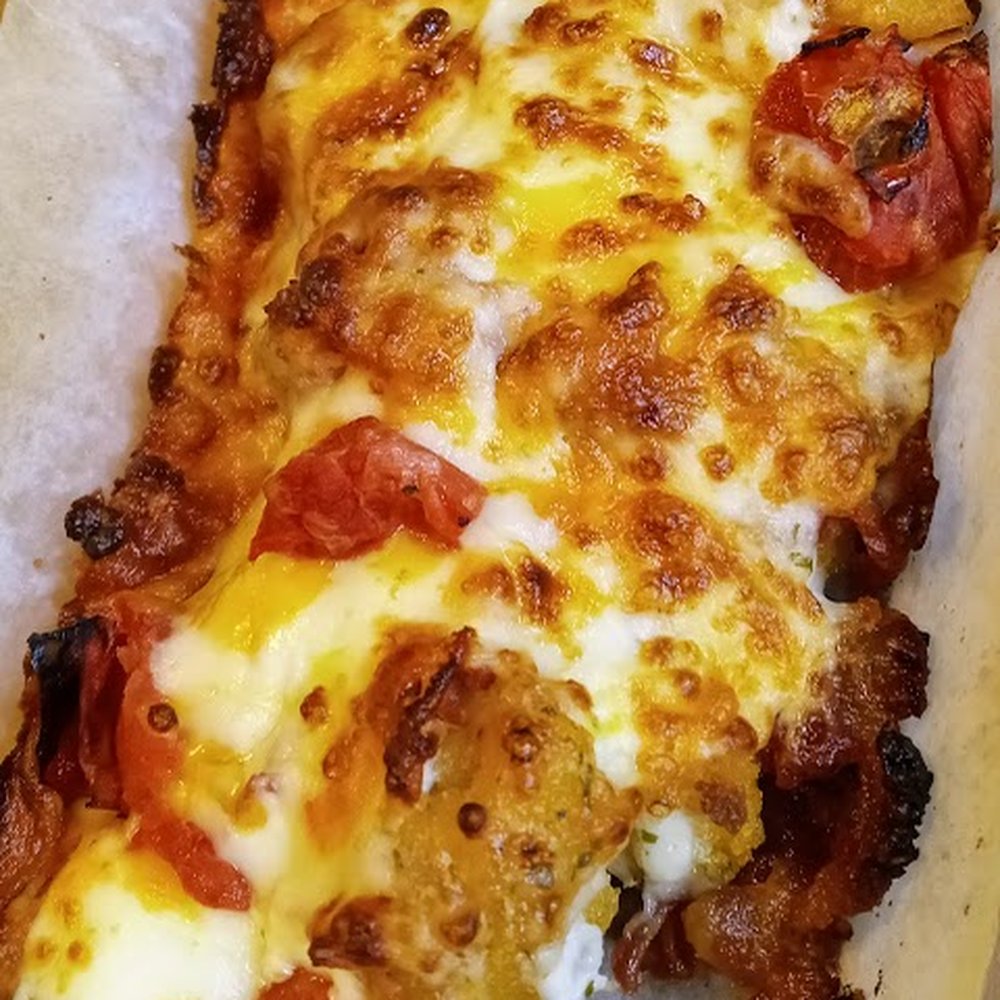 Domino's Pizza - this is the Specialty Chicken Crispy Bacon & Tomato. I add gooey cheese to that :) - Pizza Near Me - Martin, Tennessee Domino's Pizza - this is the Specialty Chicken Crispy Bacon & Tomato. I add gooey cheese to that :) - Pizza Near Me - Martin, Tennessee