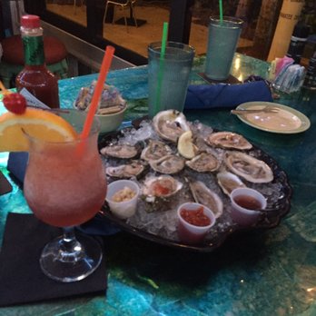 The Magic Oyster - They had really good oysters raw and fried Rum runner was the best!! - Seafood Near Me - Jensen Beach, Florida