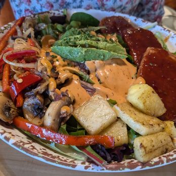 The Mustard Seed - Hawaiian plate. So fresh and a ton of food - Vegan Near Me - Cerritos, California The Mustard Seed - Hawaiian plate. So fresh and a ton of food - Vegan Near Me - Cerritos, California