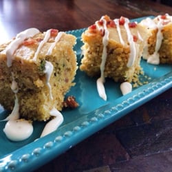 Buckaroo BBQ Company - Bacon Cheddar Cornbread with a Kick