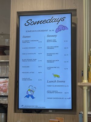 Menu photo 1 Somedays Bakery New York, NY Menu photo 1 Somedays Bakery New York, NY