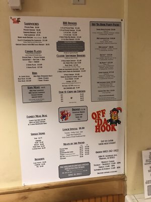Menu photo 8 Stacy's Off Da Hook Phoenix, AZ