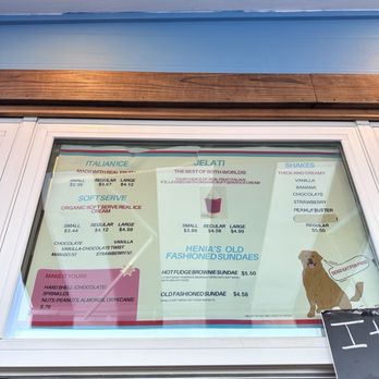 Jonny's Italian Ice - Menu June 2026 - Ice Cream & Frozen Yogurt Near Me - Sunnyvale, California