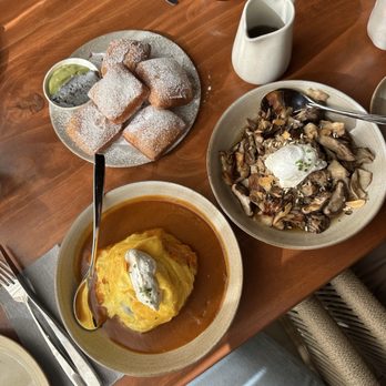 Between Us - Beignets, Mushroom Chazuke, Curry Hamburg - Breakfast & Brunch Near Me - San Diego, California Between Us - Beignets, Mushroom Chazuke, Curry Hamburg - Breakfast & Brunch Near Me - San Diego, California