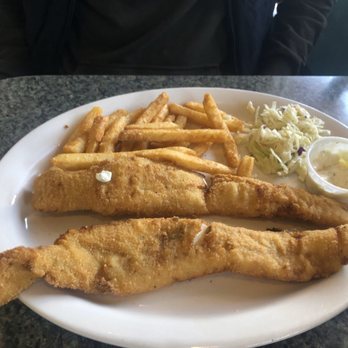 La Playa Seafood - Fried Fish (2 Pieces) with Salad & Fries special for less that 8$ - Seafood Near Me - San Antonio, Texas La Playa Seafood - Fried Fish (2 Pieces) with Salad & Fries special for less that 8$ - Seafood Near Me - San Antonio, Texas