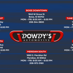 Tune Tech by Dowdy's - Since 1984, we have been providing trusted automotive services like brake work, maintenance, engine services, and more!