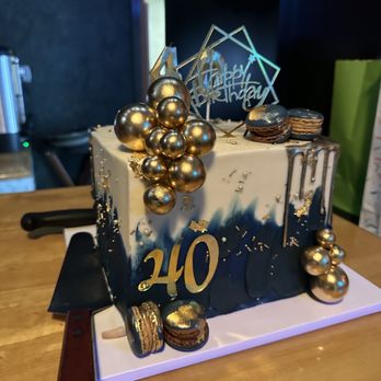 CheyBerries - a birthday cake with the number forty on it - Custom Cakes Near Me CheyBerries - a birthday cake with the number forty on it - Custom Cakes Near Me