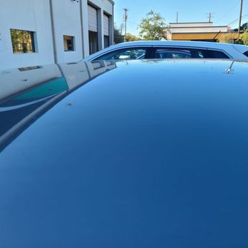 Enterprise Rent-A-Car - Those marks to the left are tree droppings. But no big hail dents anywhere! - Car Rental Near Me - Dallas, Texas