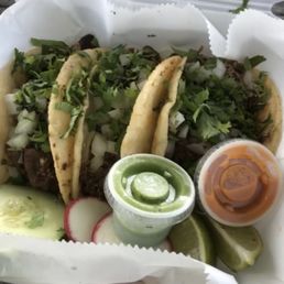 Beef Tongue Tacos