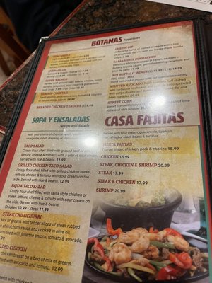 Menu photo 4 Casa Tequila West Bend, WI