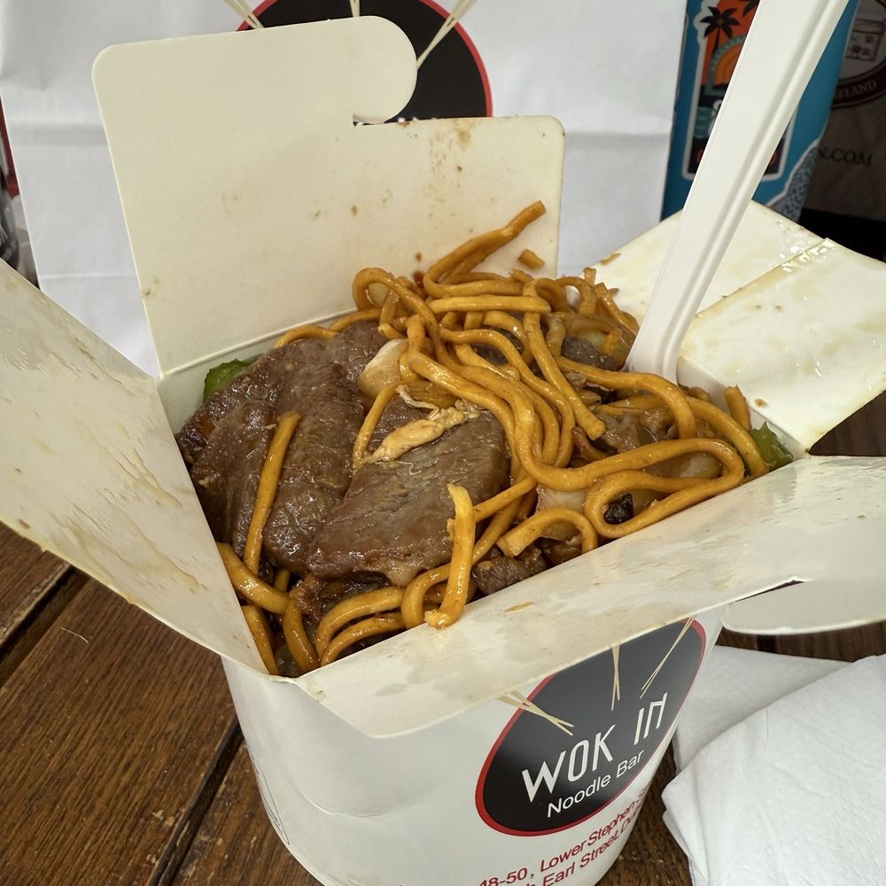 Wok Inn - Beef noodle, packed full! - Chinese Near Me - Dublin, D