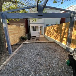 New fence