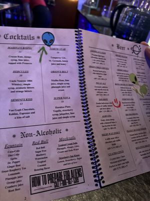 Menu photo 1 Alien Brew Pub Albuquerque, NM