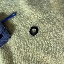 Replaced my metal washer with a piece of crap plastic washer.