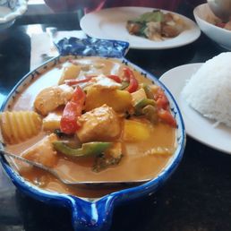 Salmon pineapple curry...delicious Salmon pineapple curry...delicious