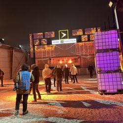 Igloofest - Side stage entrance