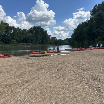 Blue Springs Ranch - End of the 5 mile float, unloading zone. - Ranches Near Me - Bourbon, Missouri