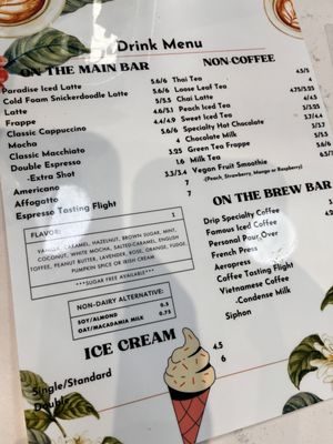 Menu photo 2 Waterbean Coffee Denver, NC