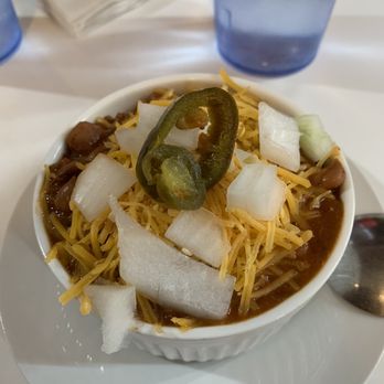 The Cougar Bar & Grill - a bowl of chili and cheese - American Near Me - Cougar, Washington The Cougar Bar & Grill - a bowl of chili and cheese - American Near Me - Cougar, Washington