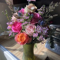 Haworth Flower Shop - The blooming roses smelled so sweet!